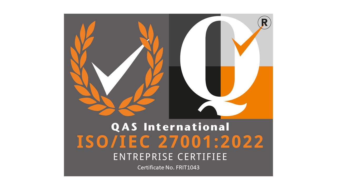 Certification ISO/IEC 27001:2022 ENTROPICS